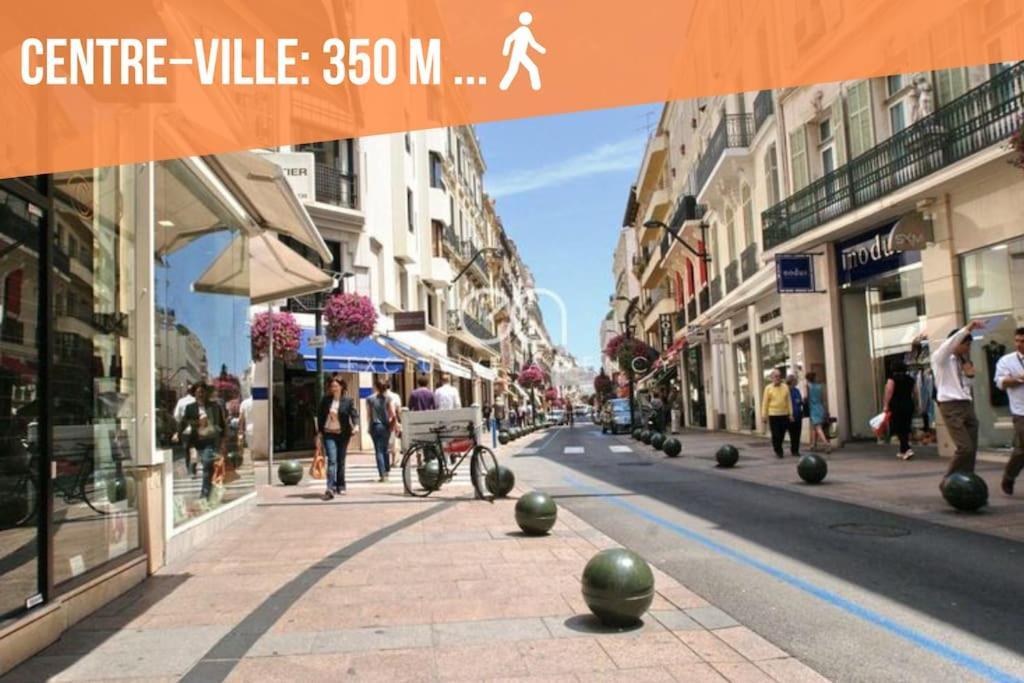 Le Bristol By Apirent #Climatisation #Terrasse #Central Cannes Eksteriør bilde